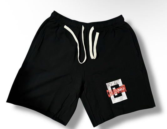 Raw Edge Fleece Shorts