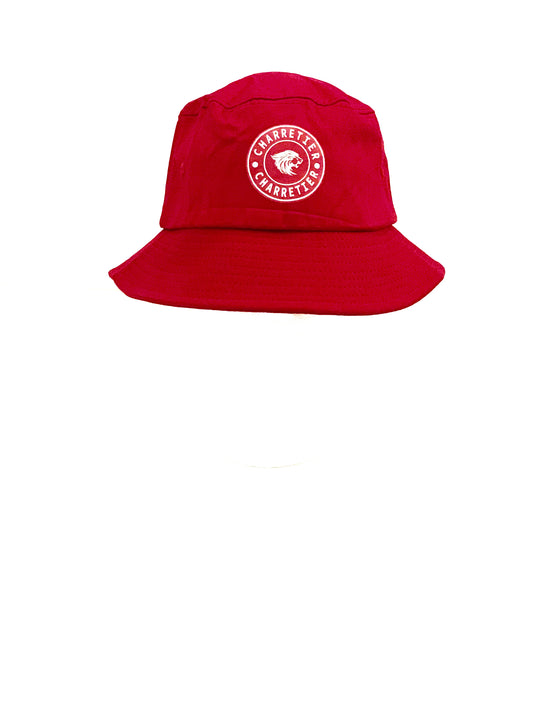 Charretier Red Bucket Hat