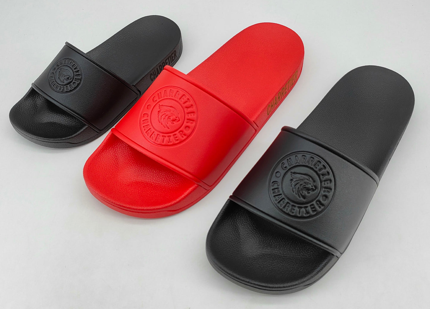 Charretier Pendant Logo Slides